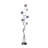 6-Light Aluminum LED Floor Lamp