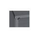 Arc Lid 4 ft. 9 in. W x 2 ft. 9 in. D Resin Overlap Dome Garbage Shed