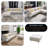 Upholstered L-Shaped Sectional Reversible