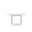 L'ensemble de salle à manger moderne 3 pièces comprend une table rectangulaire en bois avec Dropleaf et 2 chaises, blanc lin-1012328560-971727107-960835942