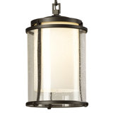 Meridian 1 - Bulb 15.7" H Mains Only Outdoor Hanging Lantern
