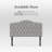 Laperle Button Tufted Upholstered Headboard-884894312-864407628