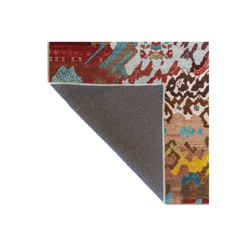 Tapis traditionnel tissé, Sous-tapis carré 3 pi 3 po inclus