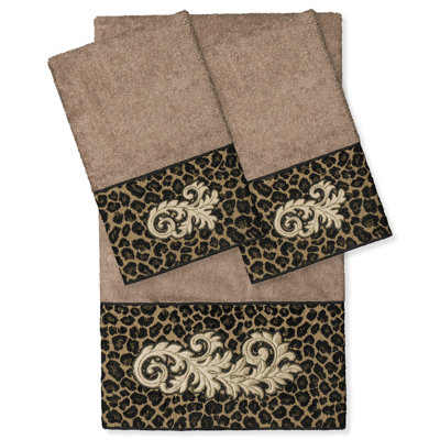 3 Piece Turkish Cotton Towel Set