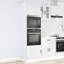Oven Cabinets 2 Pcs Lucca Engineered Wood-1274332566