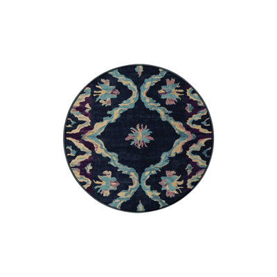 Machine Washable Gray Area Rug