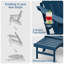 Chaise Adirondack pliante Hdpe -1822105139