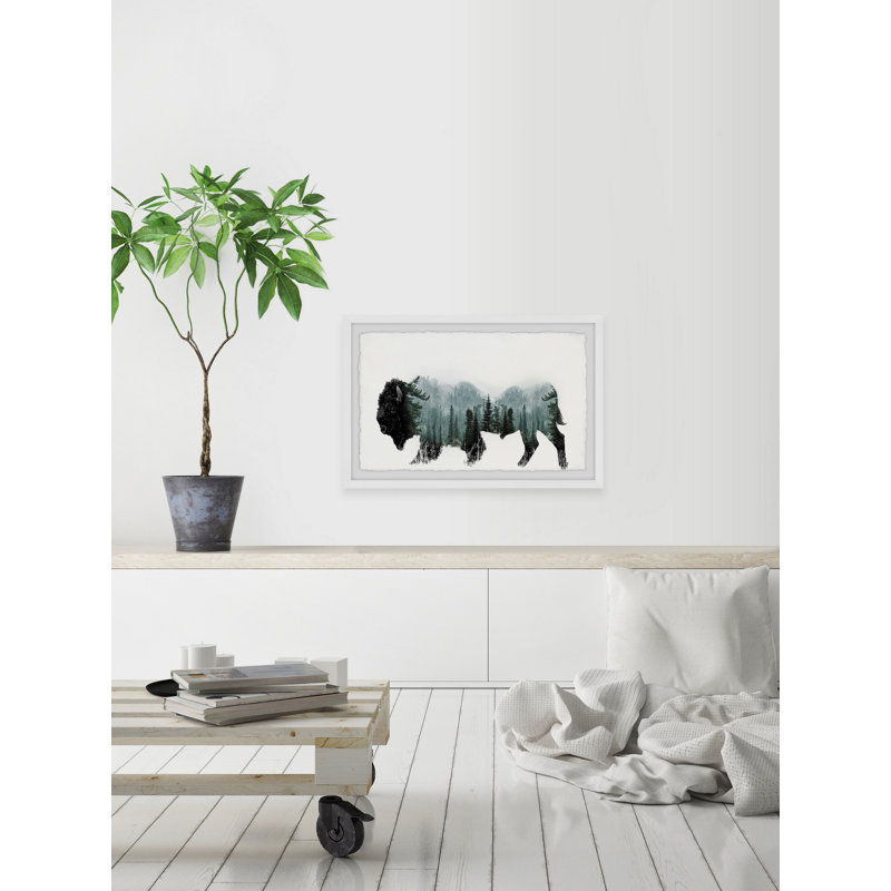 Way to the Woods 1 Piece Single Picture Frame Wall Art, 20cm H x 30cm W x 3.81cm D