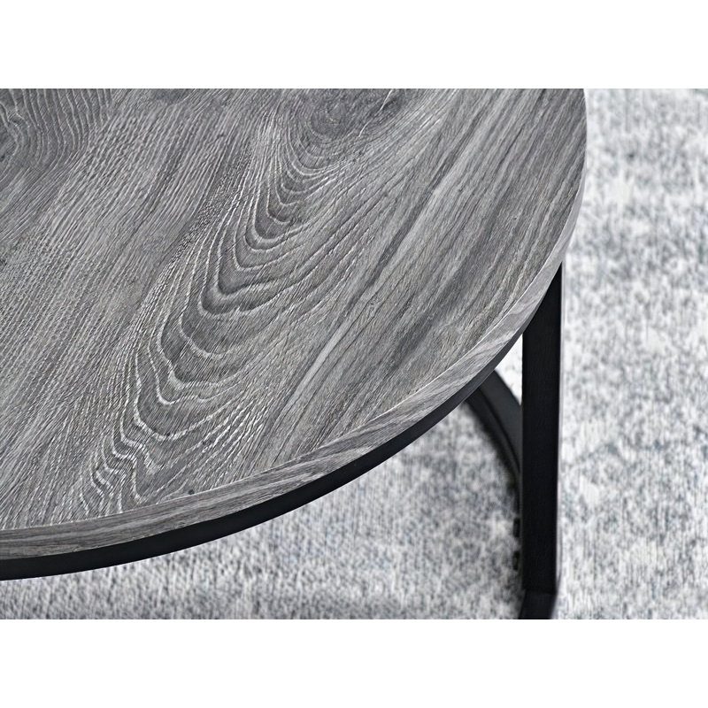Evonie Frame Coffee Table, Grey