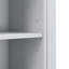 Armoire de salle de bain H 68 po avec panier à linge inclinable Fleurine-1998305261