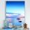 Ciel et mer au crépuscule - reproduction d'art sur toile nautique et côtière