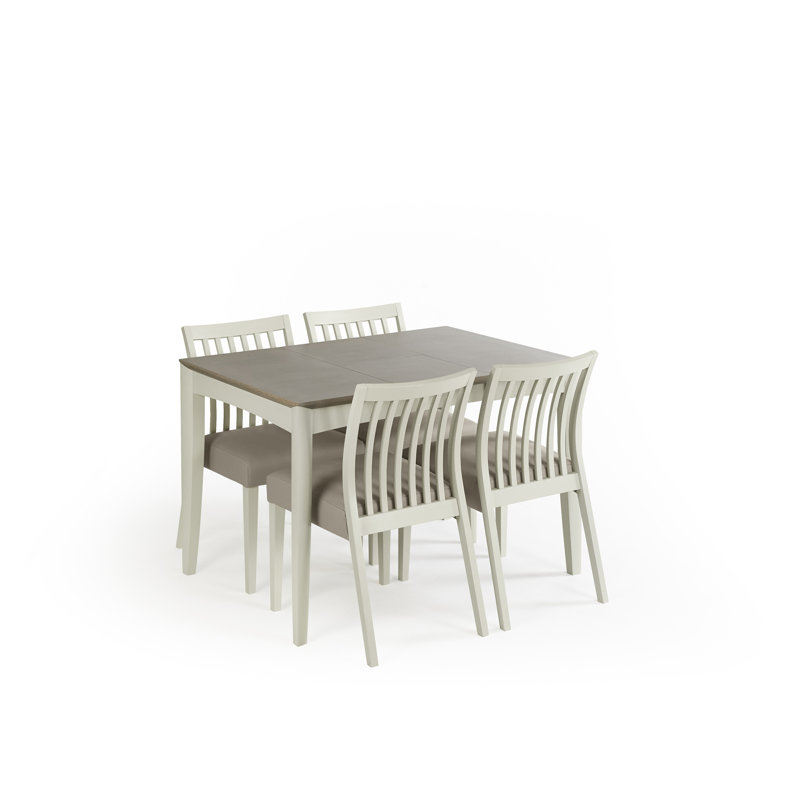 Izzie 4 - Person Butterfly Leaf Dining Set