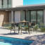 Travira Outdoor Square Bar Table-1365359904