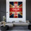 Art britannique sur toile, «Keep Calm and Carry On» par le British Union of Information