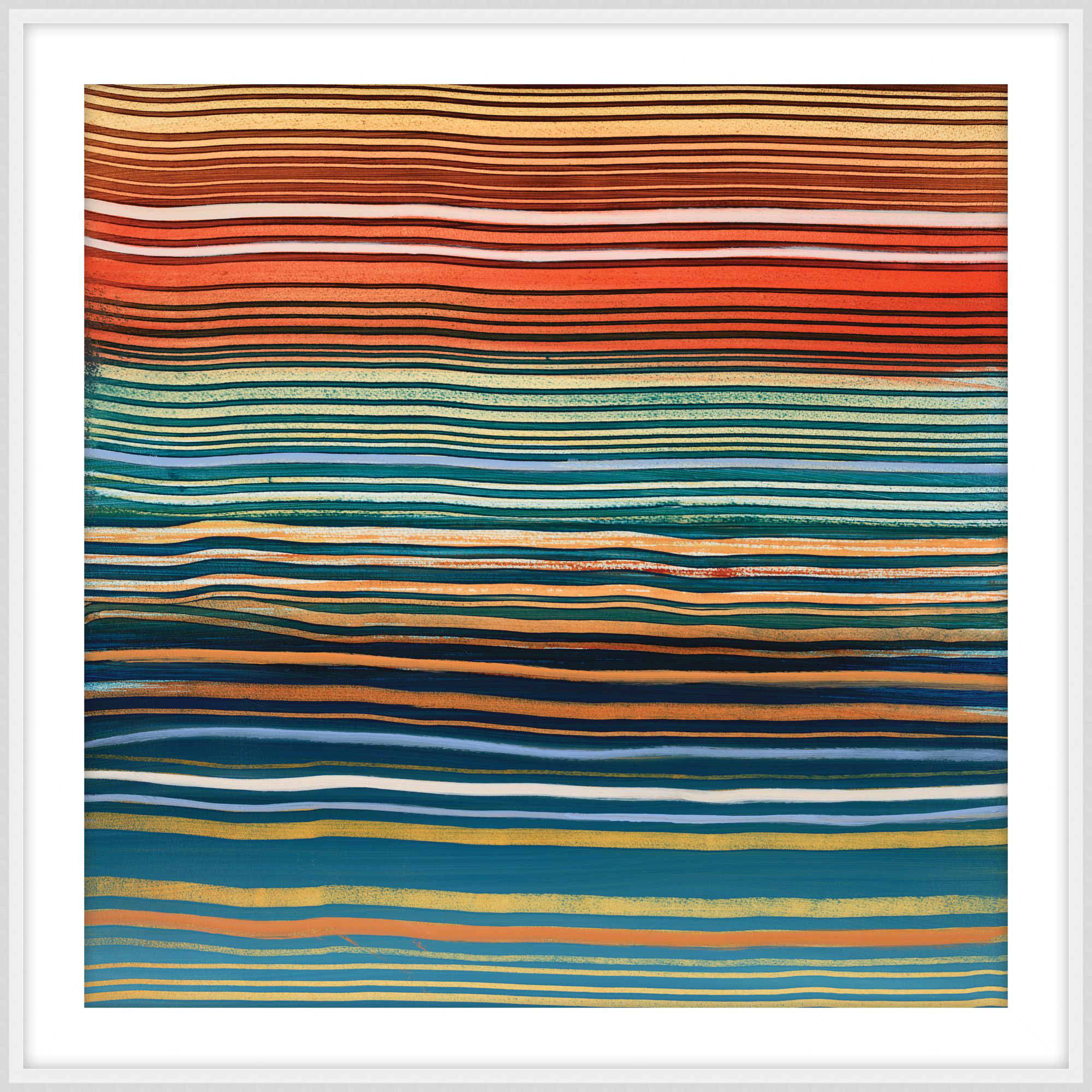 Linear Arranged Things LEVEL57 Art Studio A Linear Arrangement 1 Framed Art | Perigold