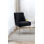 48.3cm H Velvet Upholstered Side Chair-2124932051