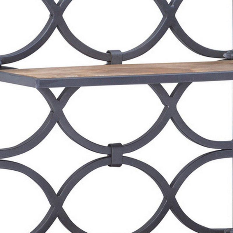 Ballesteros 2 Piece Tiered Shelf