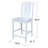Aveanna Solid Wood 24" Counter Stool-1626026830