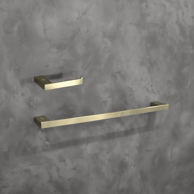Sofia 2 - Piece Bathroom Hardware Set, Brushed Gold