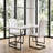 UrbanElegance Modern Minimalist Dining Chair Set with C-Shaped Cantilever Frame and Crocodile Faux Leather Upholstery-1314459477-1314459472