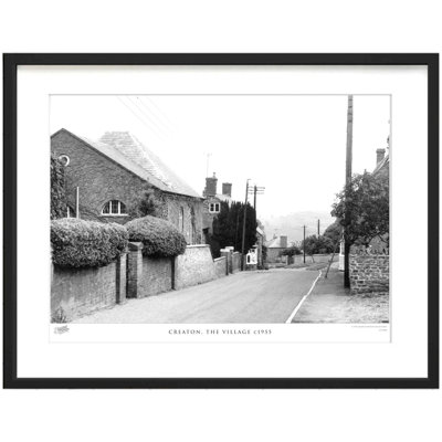 Creaton, The Village C1955 by Francis Frith - Single Picture Frame Print