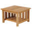 Mission Outdoor Square Teak Coffee Table