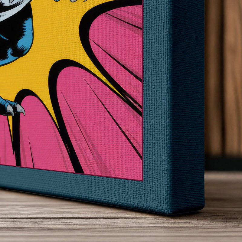 Print, 24x16 - 61.0 x 40.6 cm, Teal Border