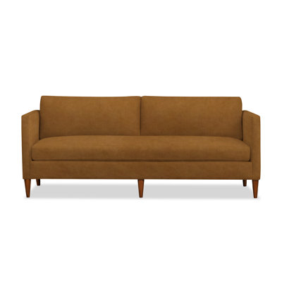 Clifford 87" Upholstered Custom Bench-Seat Sofa