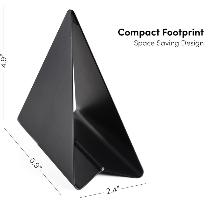 Porte-serviettes de table en métal noir auto-ajustable - Distributeur de comptoir en acier thermolaqué avec ouverture facile à remplir, conception minimaliste moderne pour le plateau de table de cuisine