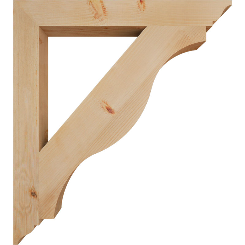 Support traditionnel Funston, Douglas, Lisse, H 38 po x l 3,5 po x P 34 po
