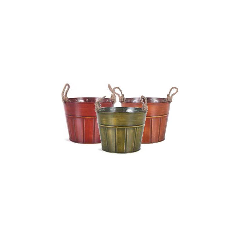 Pot de fleurs rond d'Innsbrook, Vert