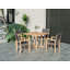 Avery Square Teak Outdoor Dining Table