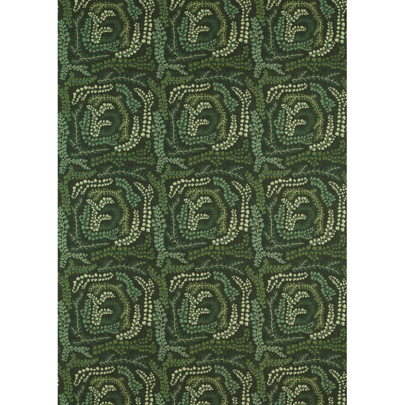 Fayola Fabric, Fig Leaf/Clover/Succulent