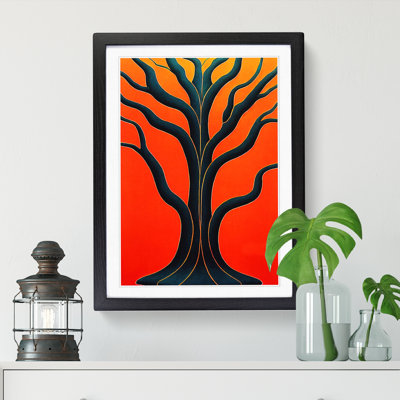 Tree Indian - Single Picture Frame Print