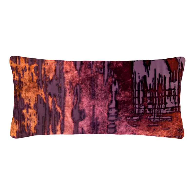 Rectangular Velvet Pillow Cover and Insert