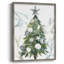 Coastal Christmas Shell Collection, reproduction encadrée B - bois massif
