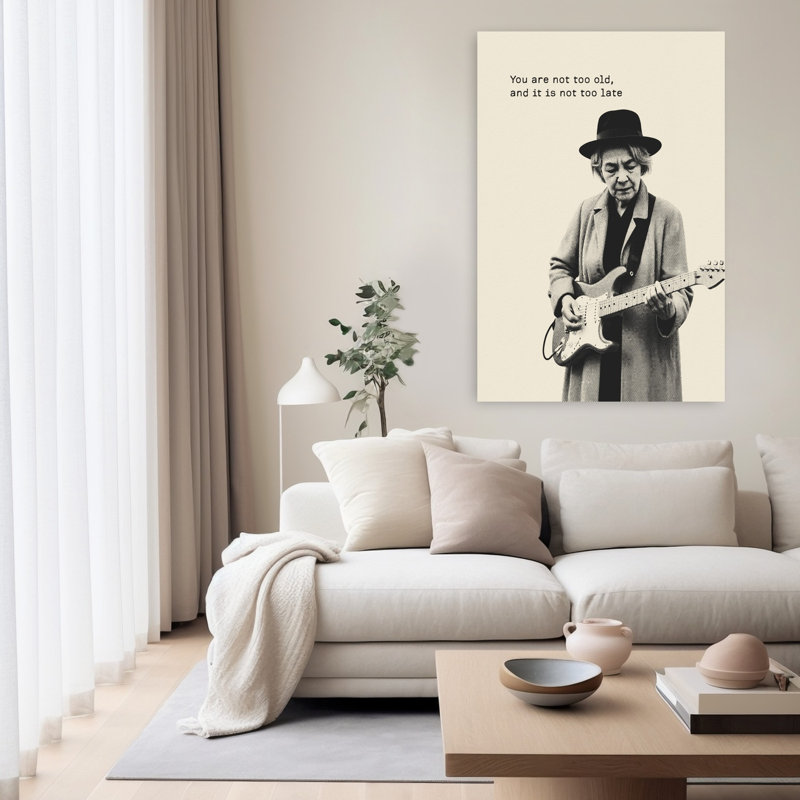 You Are Not Too Old 1 Piece Wrapped Canvas Wall Art, 152.4 cm H x 101.6 cm W
