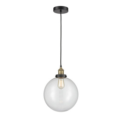 Luminaire suspendu simple à 1 lumière Frederick