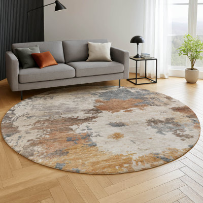 Premium Machine Washable Mayfield AMF2144 abstract Rug