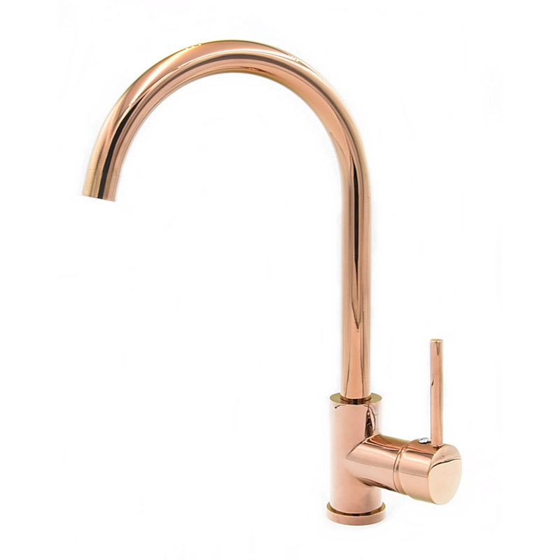 Fairmont Park Miss Kitchen Faucet, Golden Rose