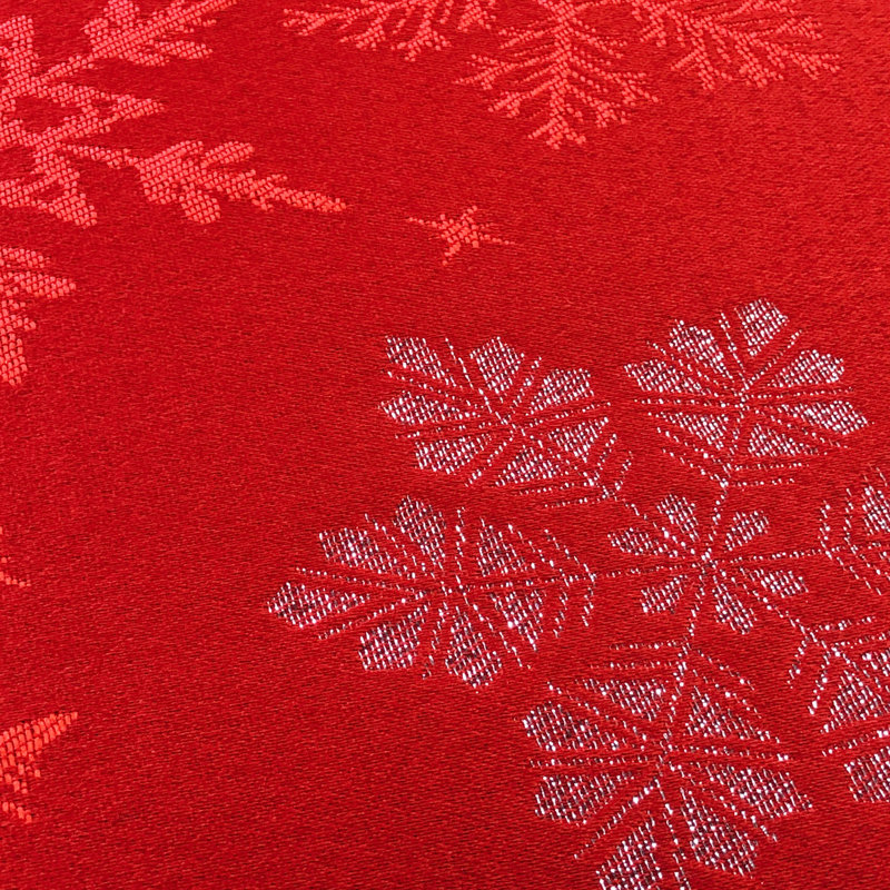 Nappe Holiday, 70 po rond, Rouge