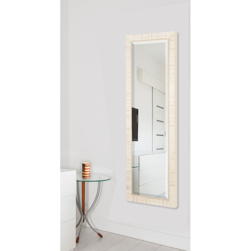 Seeman Solid Wood Flat Mirror, 63" H x 25" W