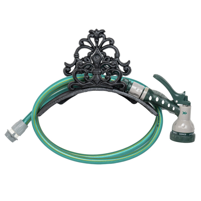 Iron  Cast Wall Garden Hose Holder