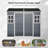 8 ft. W x 4 ft. D Storage Shed(Random shipment of new and old items)