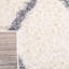 Tapis ivoire à motif géométrique-911326424