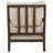 Herndon Upholstered Bobbin Accent Chair Beige and Natural-10487065-50530165