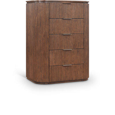 Commode en bois massif et placage Iyona