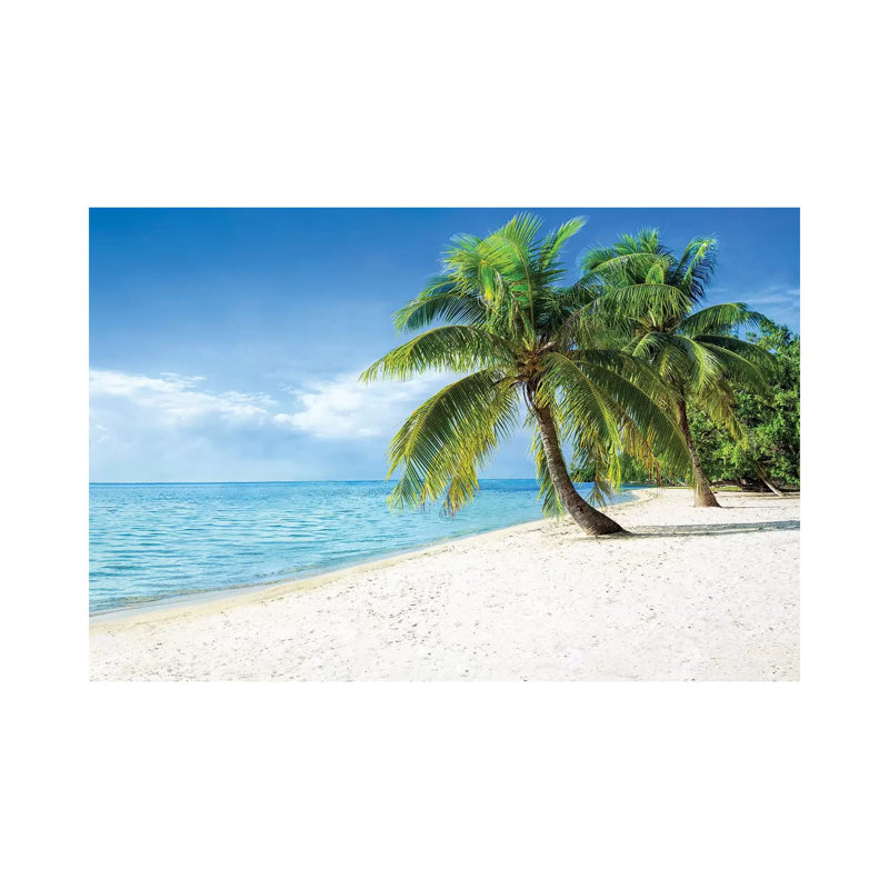 Tropical Paradise In The South Sea, Bora Bora Atoll by Jan Becke - Wrapped Canvas Gallery-Wrapped Canvas Giclée