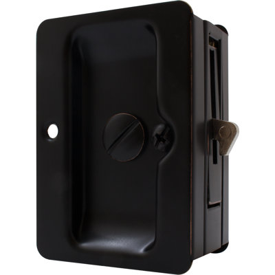 Serrure longue pour porte escamotable