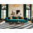 Washable Dove Gray White Striped Area Rug-1573167763